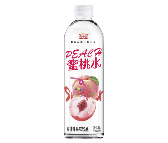 500ml果味水：蜜桃水